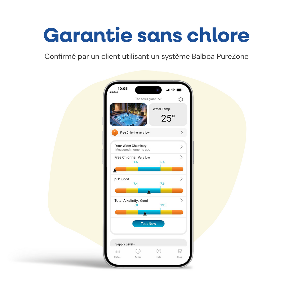 [fr] Comment fonctionne SpaReady ? En trois étapes : secouer, doser, verser